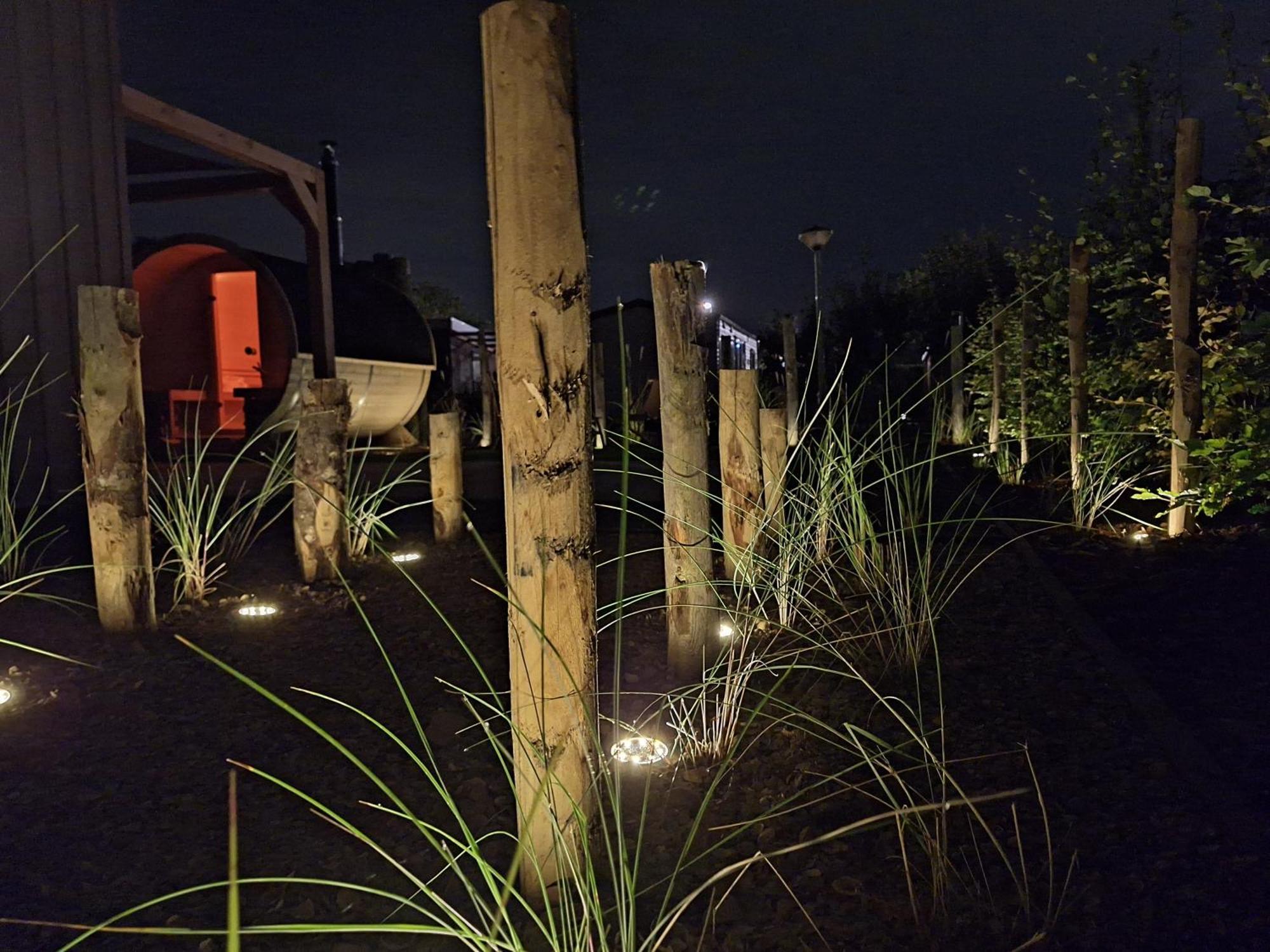 'Relax Lodge Sea' - Wellness Lodge In Zeeland - Private Sauna - Airco - Garden - Outdoor Swimming Pool - Free Wifi, Towels & Bed Linen Heinkenszand 外观 照片