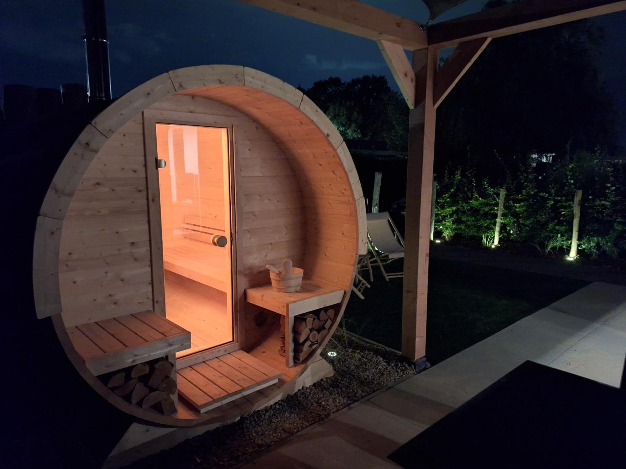 'Relax Lodge Sea' - Wellness Lodge In Zeeland - Private Sauna - Airco - Garden - Outdoor Swimming Pool - Free Wifi, Towels & Bed Linen Heinkenszand 外观 照片
